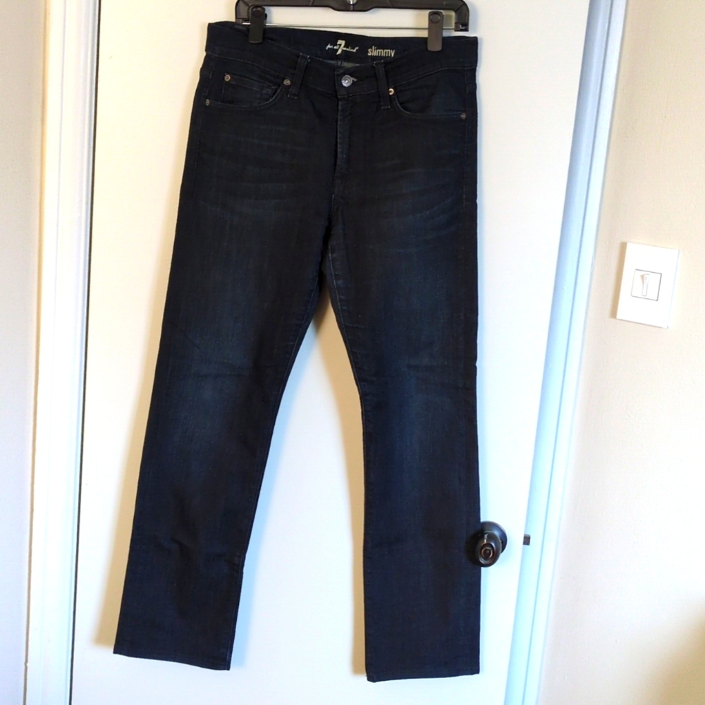7 for all mankind jeans, slimmy cut, 32x32